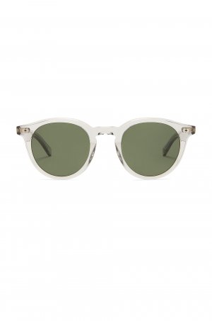 Солнцезащитные очки Clune X, цвет Light Grey & Pure Green Garrett Leight