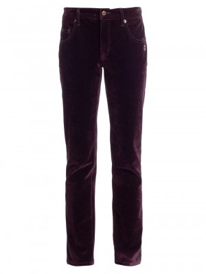 Ультрабархатные джинсы скинни , бордовый The Marc Jacobs
