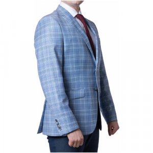 Пиджак , размер 50/188, голубой Valenti. Цвет: голубой