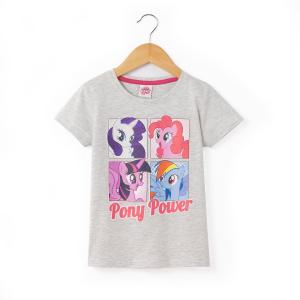 Футболка с рисунком, 3 - 12 лет MY LITTLE PONY. Цвет: экрю + экрю