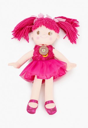 Кукла Мульти-Пульти в малиновом платье, 35 см. Цвет: разноцветный