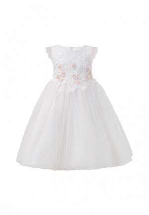 Платье Baby Steen. Цвет: белый