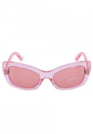 Очки PRADA sunglasses. Цвет: розовый