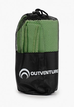 Полотенце Outventure Towel Fast-dry, 75х130 см. Цвет: зеленый