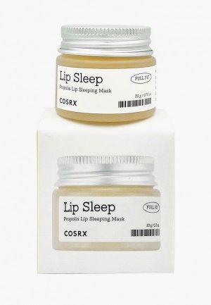 Маска для губ Cosrx Full Fit Propolis Lip Sleeping Mask ночная с прополисом, 20 г. Цвет: прозрачный