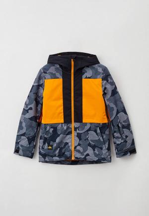 Куртка сноубордическая Quiksilver GROOMER YTH JK B SNJT KVJ1. Цвет: разноцветный