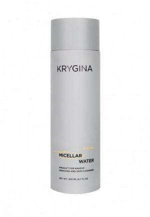 Мицеллярная вода Krygina Cosmetics для снятия макияжа, 200 мл. Цвет: прозрачный