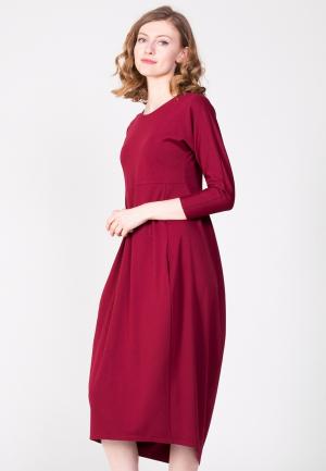 Платье Samos fashion group MP002XW0QWXW. Цвет: бордовый