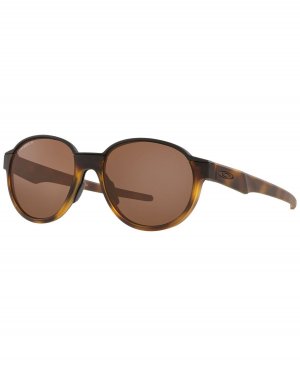 Мужские поляризованные солнцезащитные очки, oo4144 coinflip 53 , мульти Oakley