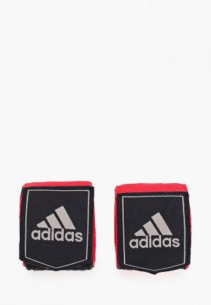 Бинт боксерский adidas Combat Boxing Crepe Bandage. Цвет: красный