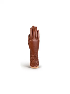 Перчатки женские TOUCH IS98328 коньячные, р. 6 Eleganzza. Цвет: коричневый
