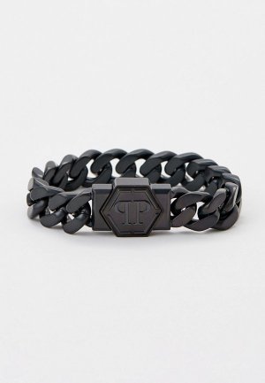 Браслет Philipp Plein Exclusive for Lamoda. Цвет: черный