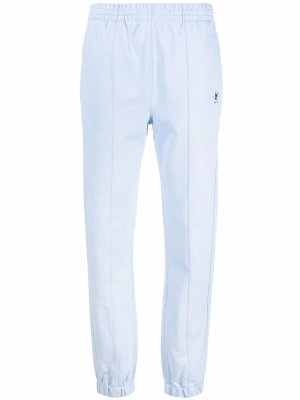 Спортивные брюки с логотипом Helmut Lang. Цвет: синий