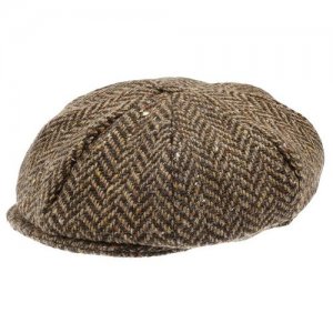 Кепка, размер 61, коричневый Hanna Hats. Цвет: коричневый