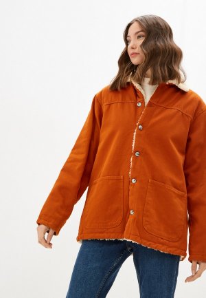 Куртка утепленная Mossmore. Цвет: оранжевый