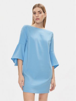 Коктейльное платье стандартного кроя Liu Jo, синий JO