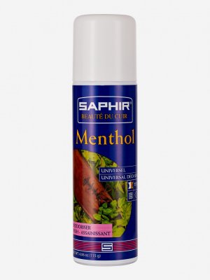 Дезодорант Saphir MENTHOL, 200мл., Синий