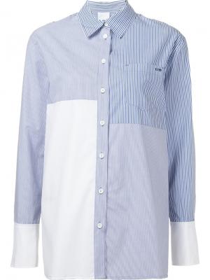 Multi stripe shirt Steve J & Yoni P. Цвет: синий