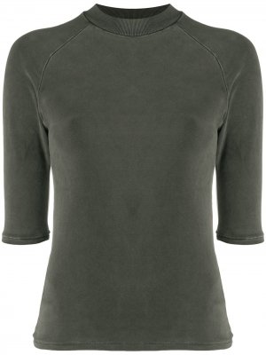 Half raglan sleeves sweatshirt Yeezy. Цвет: серый