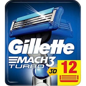 Сменная бритва Mach3 Turbo, 12 шт. Gillette
