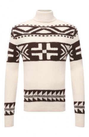 Кашемировый свитер Ralph Lauren. Цвет: кремовый
