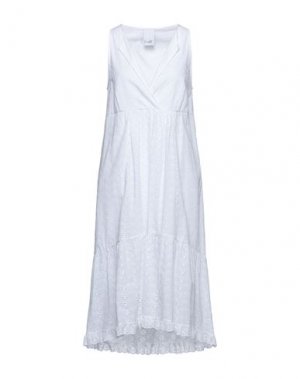 Платье миди FRIVOLITÉ. Цвет: белый
