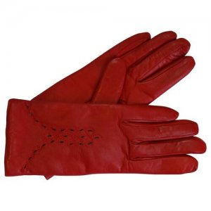 Перчатки Gilda_Tonelli 8,5Y1261gt GILDA TONELLI. Цвет: красный