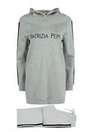 Спортивный костюм PATRIZIA PEPE. Цвет: серый