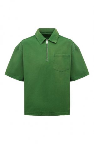 Джинсовая рубашка Heron Preston. Цвет: зелёный