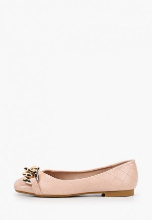 Балетки Ideal Shoes. Цвет: розовый