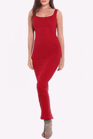 Платье LESARA. Цвет: красный