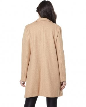 Пальто Single Breasted Peacoat, цвет Camel Melange Calvin Klein