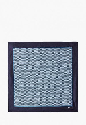 Платок носовой Hugo Pocketsquare, 33x33 см. Цвет: голубой