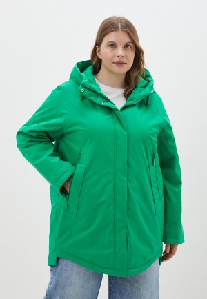 Куртка утепленная Winterra. Цвет: зеленый