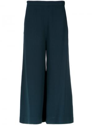 Wide leg cropped trousers Andrea Marques. Цвет: none