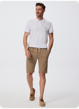 Мужские прямые бежевые брюки-чинос с высокой талией Lee Cooper