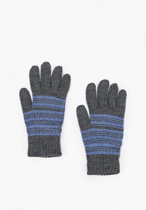 Перчатки R&I. Цвет: серый