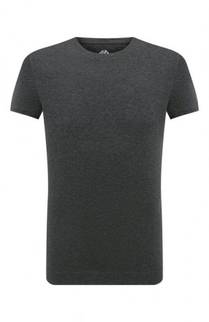 Хлопковая футболка Fradi. Цвет: серый