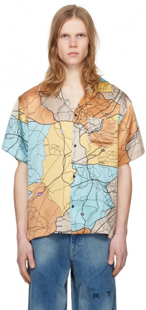 Разноцветная рубашка с принтом Rta