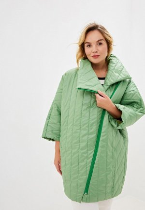 Куртка утепленная Blagof. Цвет: зеленый