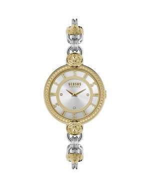 Часы Les Docks, 36 мм , цвет Gold Versus Versace