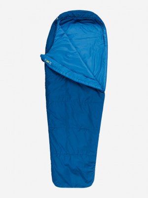 Спальный мешок Nanowave 25 -2 левосторонний, Синий Marmot. Цвет: синий