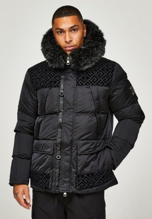 Зимняя куртка Vallor Short Puffer Jacket , цвет jet black Glorious Gangsta