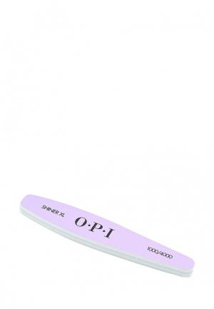 Полировка для ногтей O.P.I Shiner XL File 1000/4000. Цвет: фиолетовый