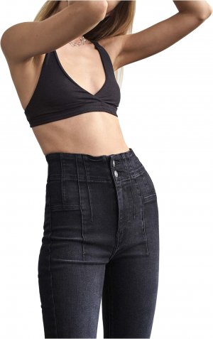 Джинсы Jayde Flare Jeans , цвет Onyx Free People