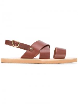 Сандалии Mirtos Ancient Greek Sandals. Цвет: коричневый
