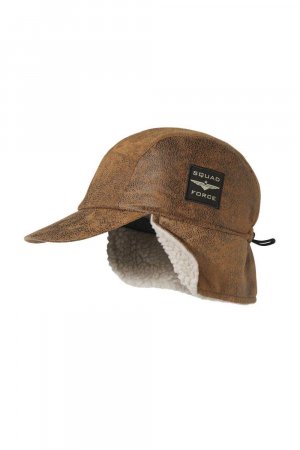 Водоотталкивающая кепка из искусственной замши , коричневый Atlas for Men
