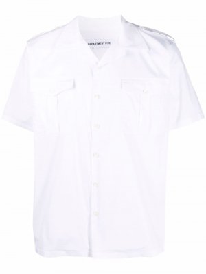 Рубашка с карманами Department 5. Цвет: белый