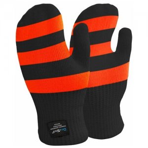 Водонепроницаемые детские варежки Dexshell Children mittens, оранжевые DG536M. Цвет: оранжевый/черный