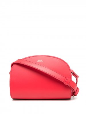Полукруглая сумка через плечо Demi A.P.C.. Цвет: розовый